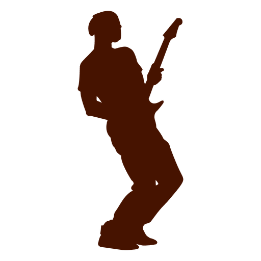 Musician music guitar silhouette