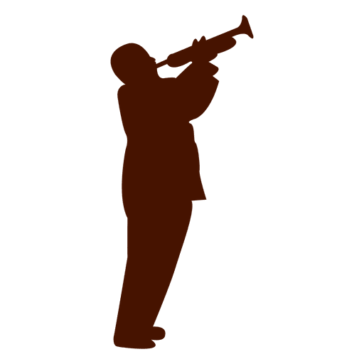 Musician music instrument silhouette