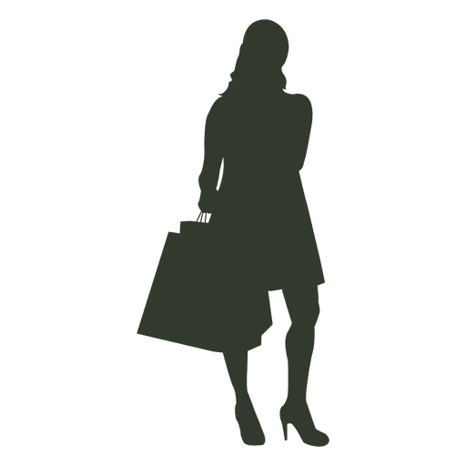 Download Woman shopping bags talking on phone - Transparent PNG ...