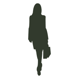 Silhueta de mulher trabalhadora Desenho PNG