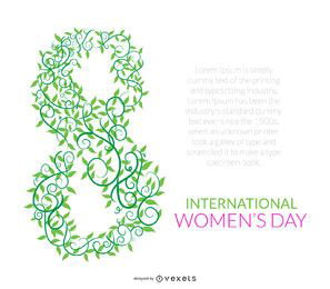 Women's Day nature flyer