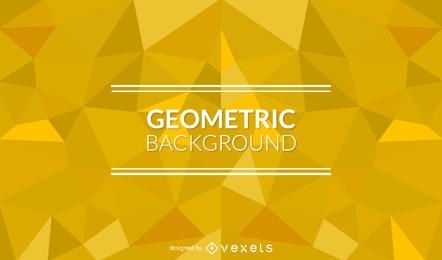 Geometric background with yellow polygonal shapes
