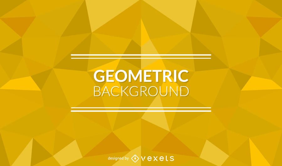Geometric background with yellow polygonal shapes Geometric background with yellow polygonal shapes