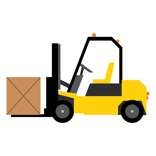 Forklift logistics PNG Design