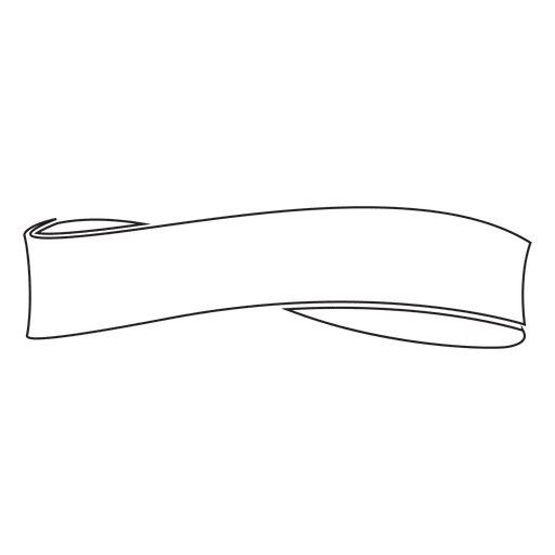 Etiqueta emblema trazo de cinta Diseño PNG