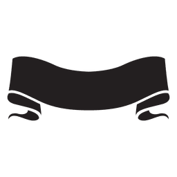 Etiqueta cinta emblema silueta Diseño PNG