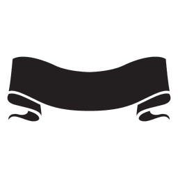 Etiqueta da silhueta do emblema da fita Transparent PNG