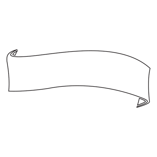 Etiqueta do traço do emblema da fita Desenho PNG