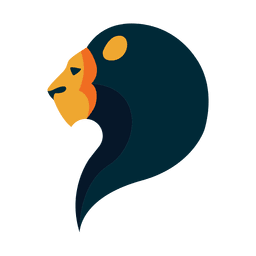 Safari com logotipo do leão plano Desenho PNG