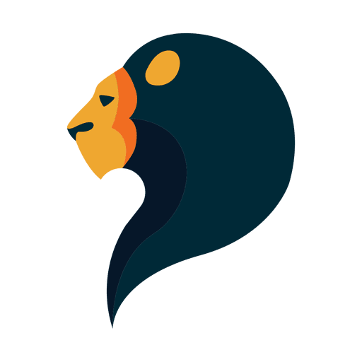 Safari com logotipo do leão plano Desenho PNG