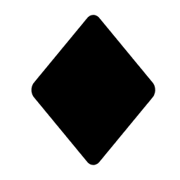 Silhueta em forma de losango Desenho PNG Transparent PNG