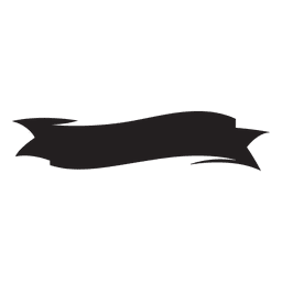 Emblema de etiqueta minimalista de fita preta Transparent PNG