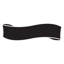 Bandetikettenemblem in grau PNG-Design
