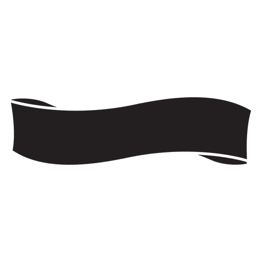 Ribbon label emblem in gray - Transparent PNG & SVG vector file