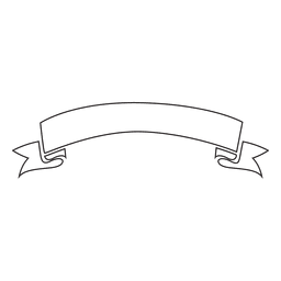 Ribbon emblem for labels PNG Design Transparent PNG