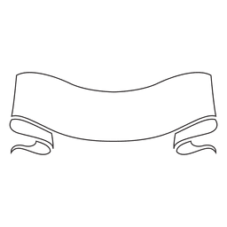 Curvy layer ribbon label emblem PNG Design Transparent PNG