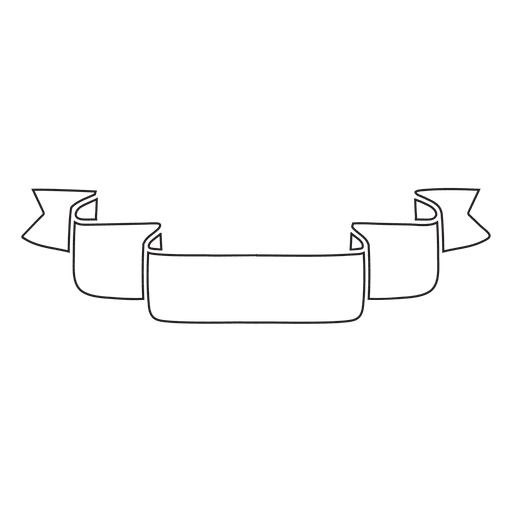 Traço do emblema da etiqueta retro da fita Desenho PNG
