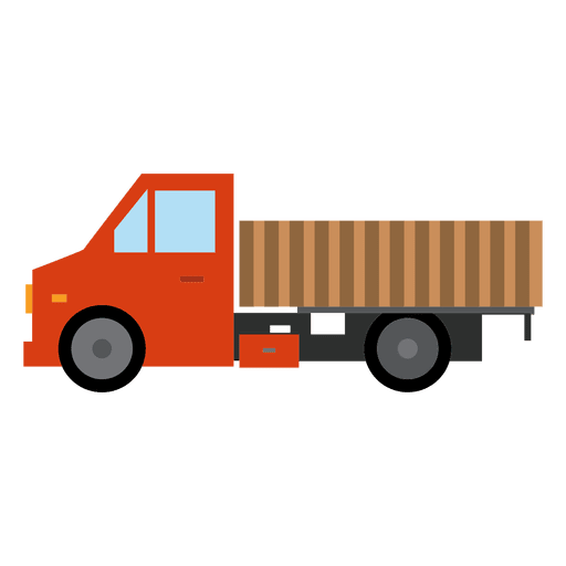 Truck carry red - Transparent PNG & SVG vector file