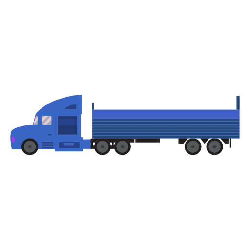 Carga Logistica De Camiones Azules Descargar Png Svg Transparente