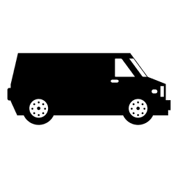 Van silhouette PNG Design