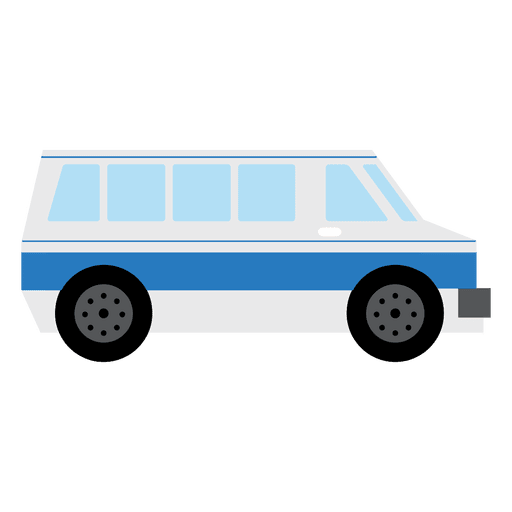 Icono de transporte de furgoneta Diseño PNG