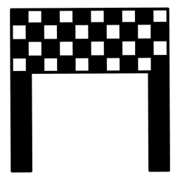 Car racing finish PNG Design