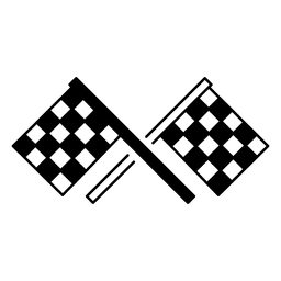 Gewinner der Autorennflaggen PNG-Design