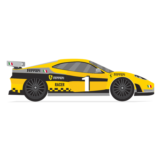 Ferrari race car  PNG Design
