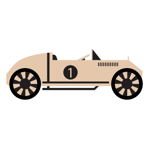 Design PNG E SVG De Carros De Corrida Planos Para Camisetas