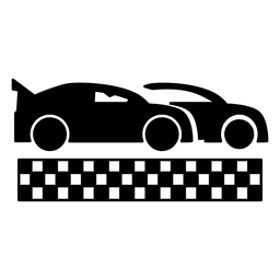 Rennwagen Rennikone PNG-Design