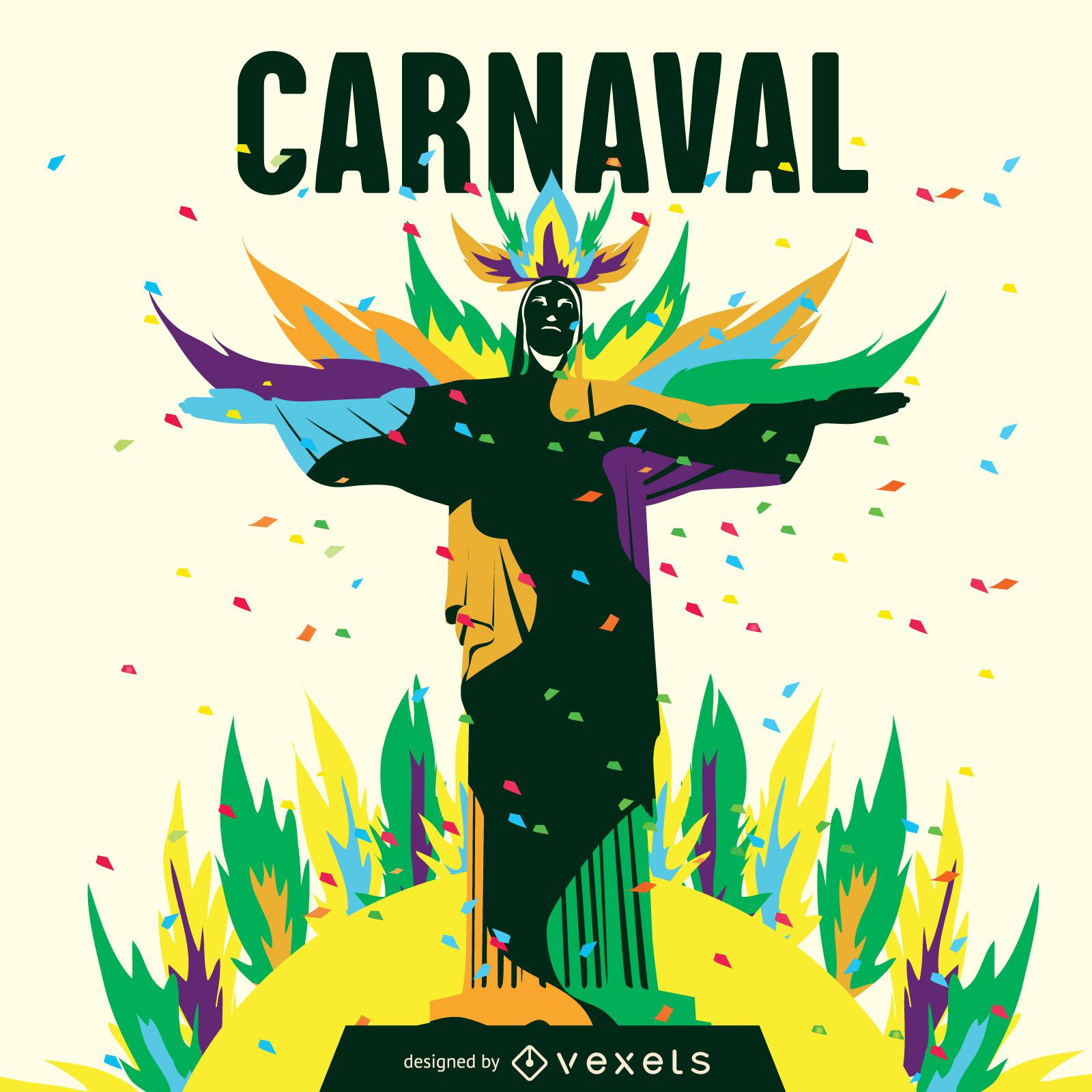 Ilustraci?n de Carnaval de Rio