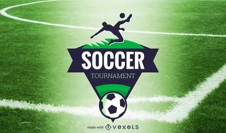 Soccer logo label maker