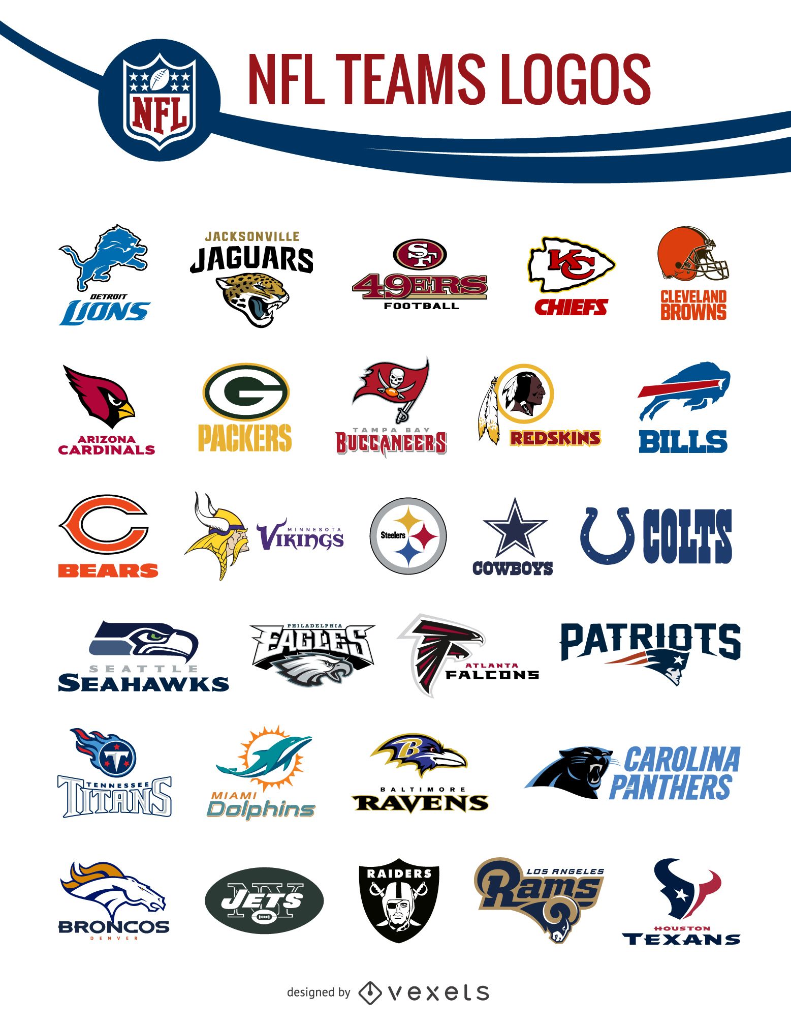 all nfl team logos