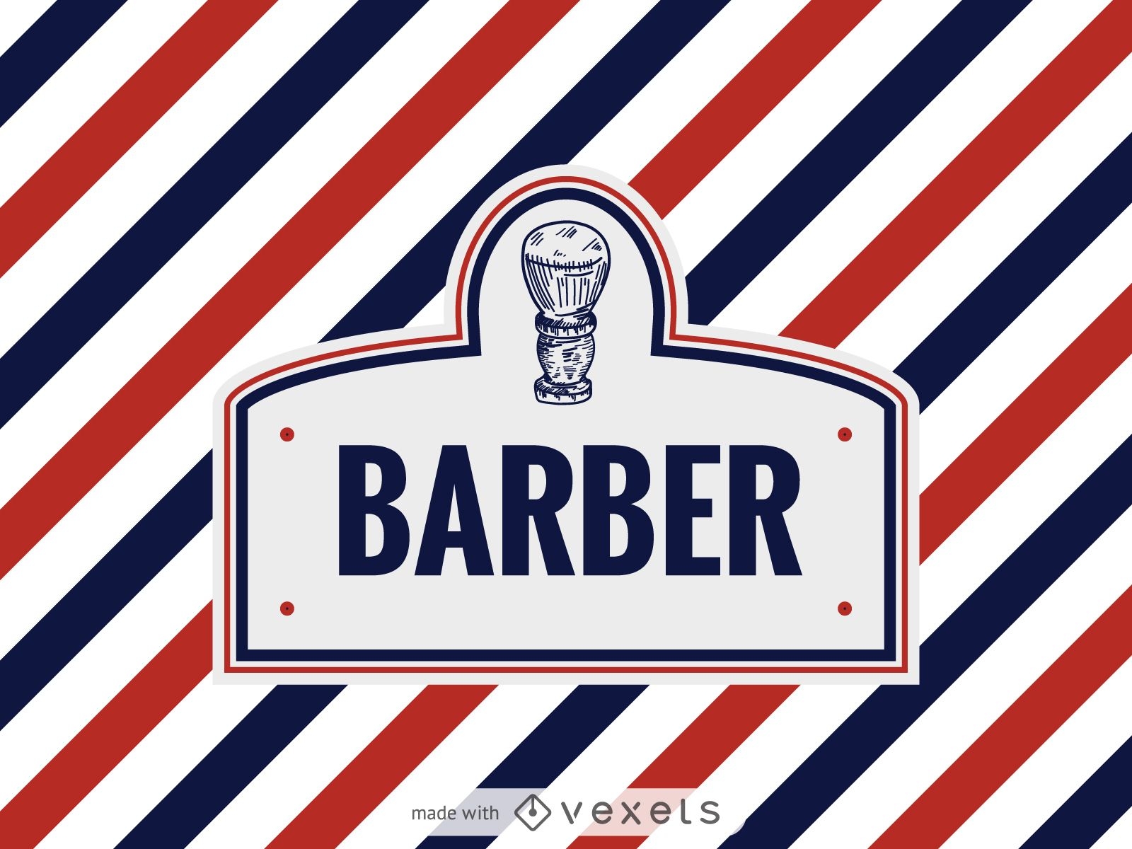 Hersteller von Barber-Logo-Etiketten