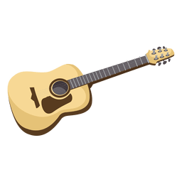 Acoustic guitar Transparent PNG