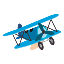 Aeroplane toy PNG Design