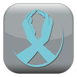 Logotipo cuadrado de ayudas Diseño PNG