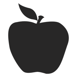 Download Apple Icon Silhouette Transparent Png Svg Vector