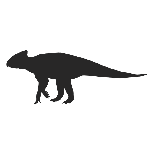 Silueta de archaeoceratops Diseño PNG