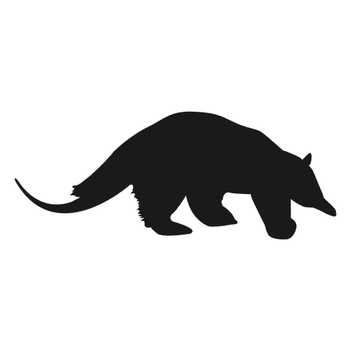Ameisenbär Silhouette PNG-Design