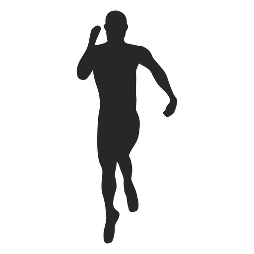 Atleta corriendo Diseño PNG