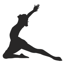 Piso de bailarina de ballet Diseño PNG
