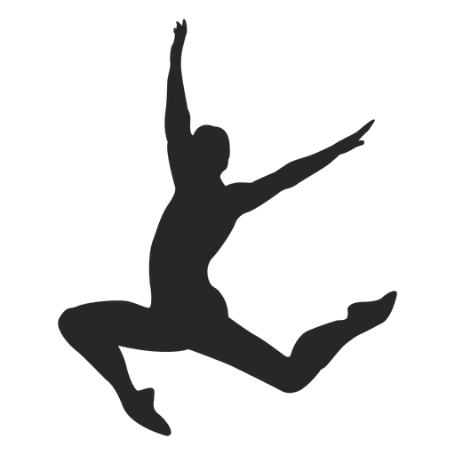 Harina de bailarina de ballet Diseño PNG