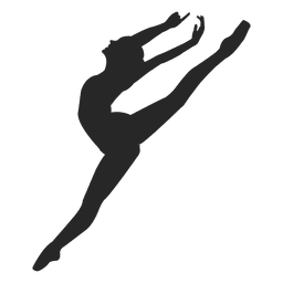 Ballet dancer jump