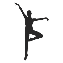 Ballet dancer jump - Transparent PNG & SVG vector