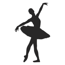 Ballet Dancer Open Arms Pose PNG & SVG Design For T-Shirts