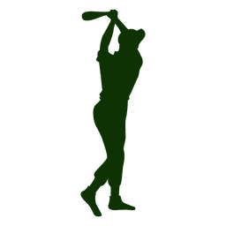 Baseball-Schlagsequenz PNG-Design