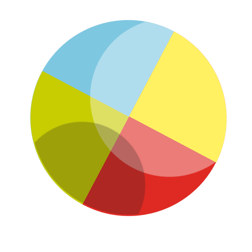 pelota de playa Diseño PNG