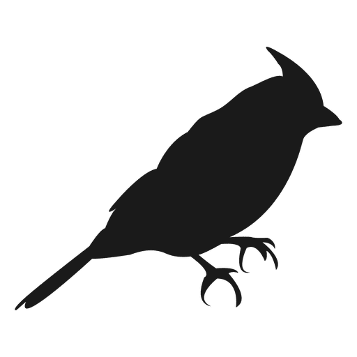 Small bird silhouette PNG Design