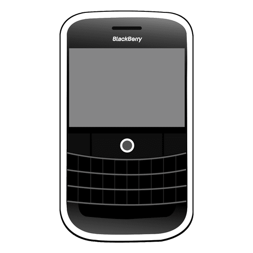 Blackberry negrita Diseño PNG